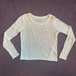 Hollister White Tee Shirt size M